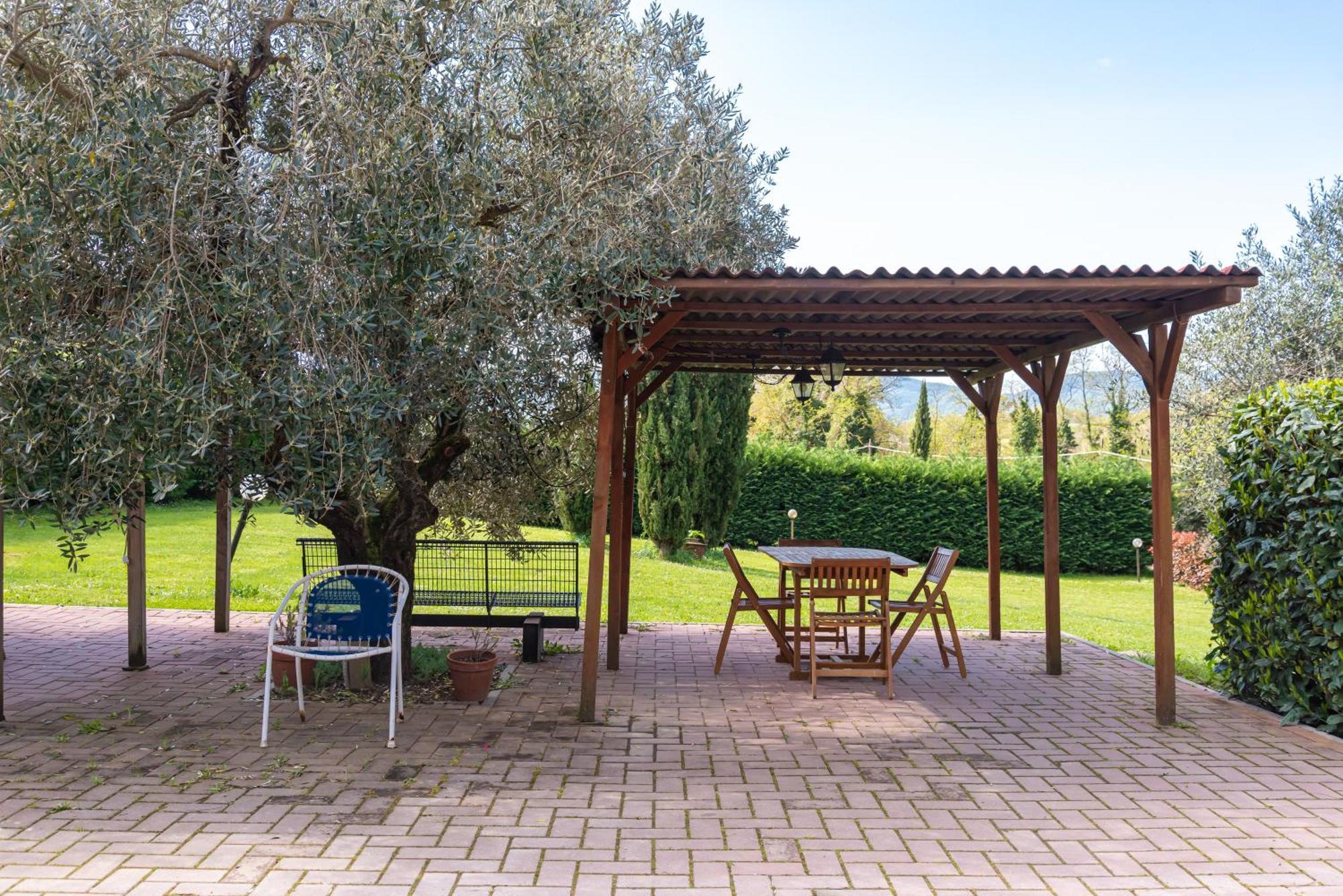 Agriturismo Il Ponte - Frantoio Vicchio Bagian luar foto